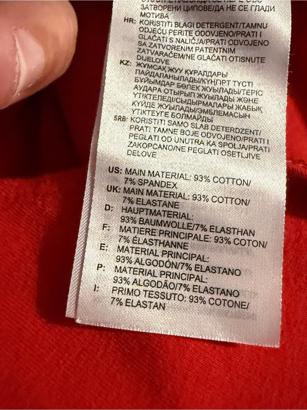 Adidas Originals Trefoil Womens XL Activewear Red Long Sleeve Bodysuit - Picture 6 of 6